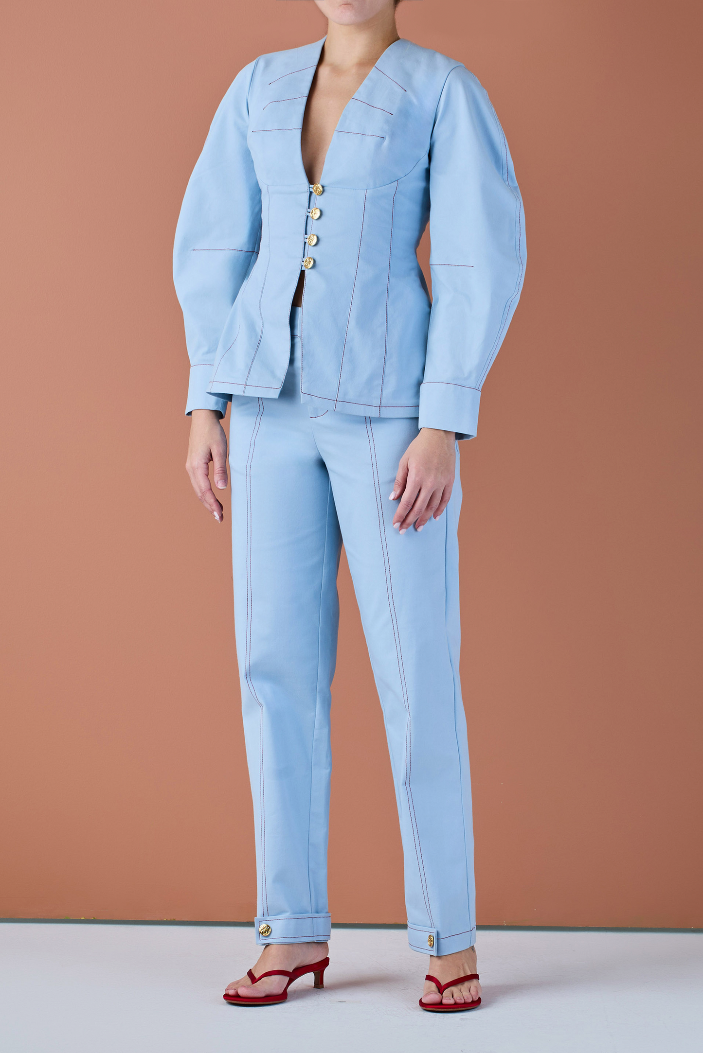PANTALON LEVINE SKY BLUE