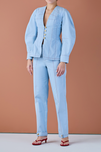 PANTALON LEVINE SKY BLUE