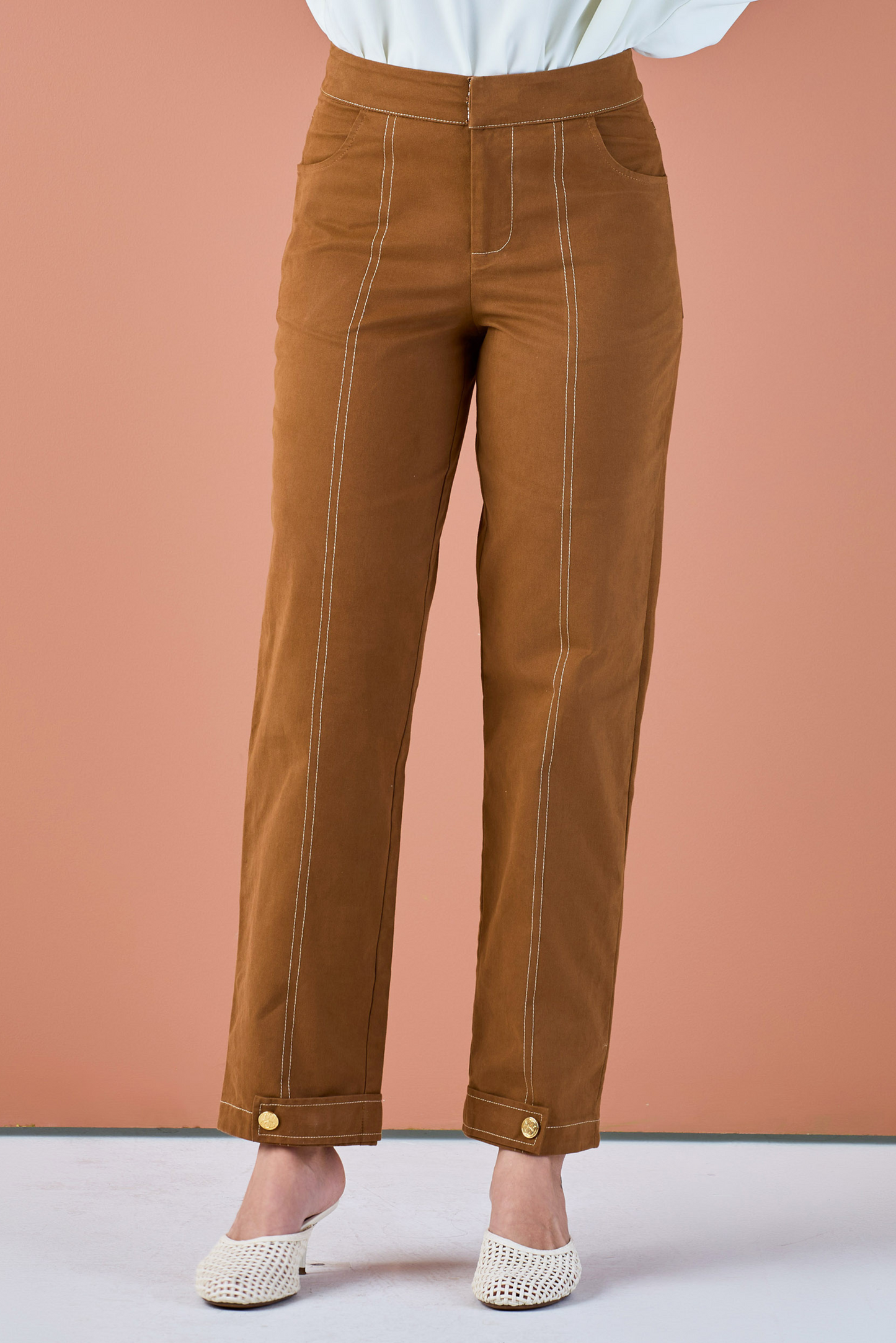 PANTALON LEVINE MOCHA