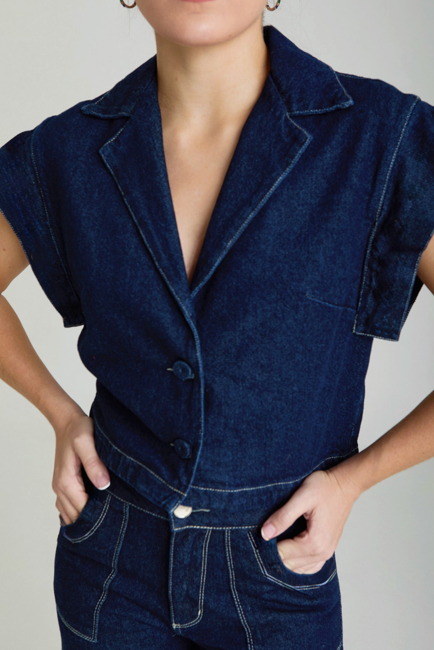 TOP JACKIE DENIM