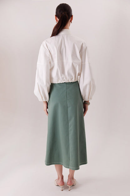 Camisa Harlan, vista de espalda — Sanna, colección The Gentlewoman
