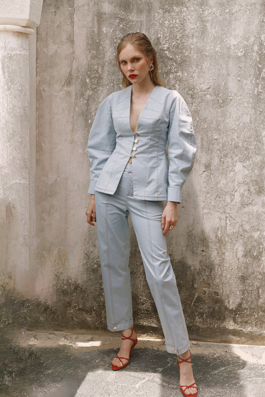 PANTALON LEVINE SKY BLUE